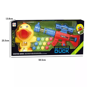 ست تفنگ بازی مدل اردک Shooting to Mouth Duck کد 666-اسباب بازی